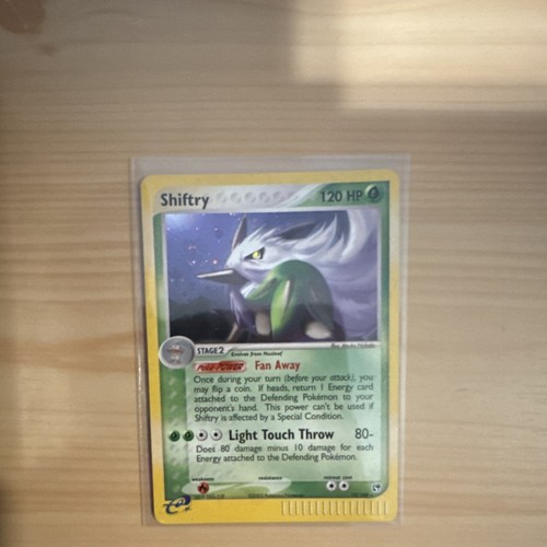 Pokémon Shiftry 12/100 EX Sandstorm 120 HP Holo Rare Card English