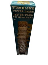 TUMBLING TOWER GAME 72 BLOCKS, WHAT A FUN GAME 2 TO 4 PLAYERS NEW IN BOX  8X2X2"