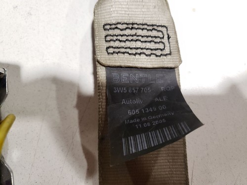 2009 Bentley Flying Spur Sedan - Left Front Seat Belt Retractor - OEM 3W5857706 - Picture 2 of 11