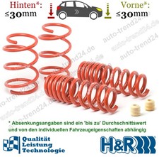 HR Tieferlegungsfedern 30mm f�r BMW 4er Cabriolet F33, F83, Bj. 2014-2020