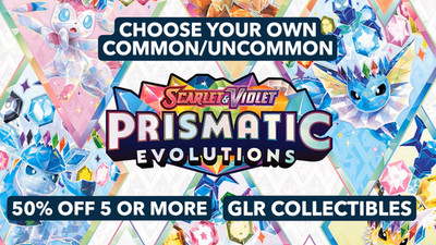 Prismatic Evolutions - Choose Your Own - Common/Uncommon (50% off 5 or more)