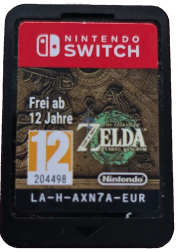 The Legend of Zelda Tears of the Kingdom Nintendo Switch Cartridge Only EUR