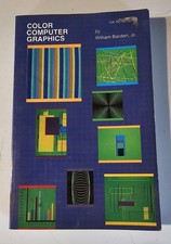 Vintage Color Computer Graphics Book 62-2076  William Barden, Jr. Radio Shack