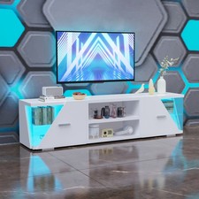 TV Schrank, Bluetooth LED Lowboard Kommode Fernsehschrank Fernsehtisch TV Möbel