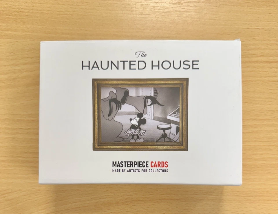 Masterpiece Cards The Haunted House Card Blue NUMBERED 15/25 Mickey Mouse - Image 4 of 4
