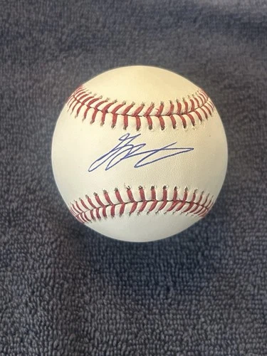 GRAYSON RODRIGUEZ SIGNED AUTOGRAPHED BASEBALL FANATICS ORIOLES ANGELS PITCHER