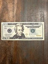 NK09753818* 2017A $20 DOLLAR NOTE ***STAR FANCY SERIAL ***