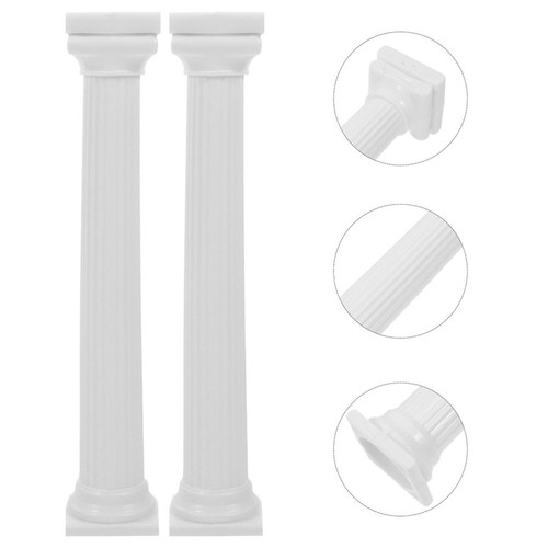 Juego de 24 PIEZAS Boda Columna Romana Pastel Pilares en Niveles Pedestal Soporte - Imagen 3 de 12
