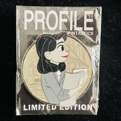 Jumbo LE Paperman Meg Profile Short Film Paper Plane George Disney Fantasy Pin
