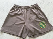 Eric Emanuel Mens Shorts Size Large Taupe  Gr...