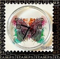 "S.T.A.M.P.S. - Uhr \"Swarovski Diamond Butterfly\" Neu Und Ovp"