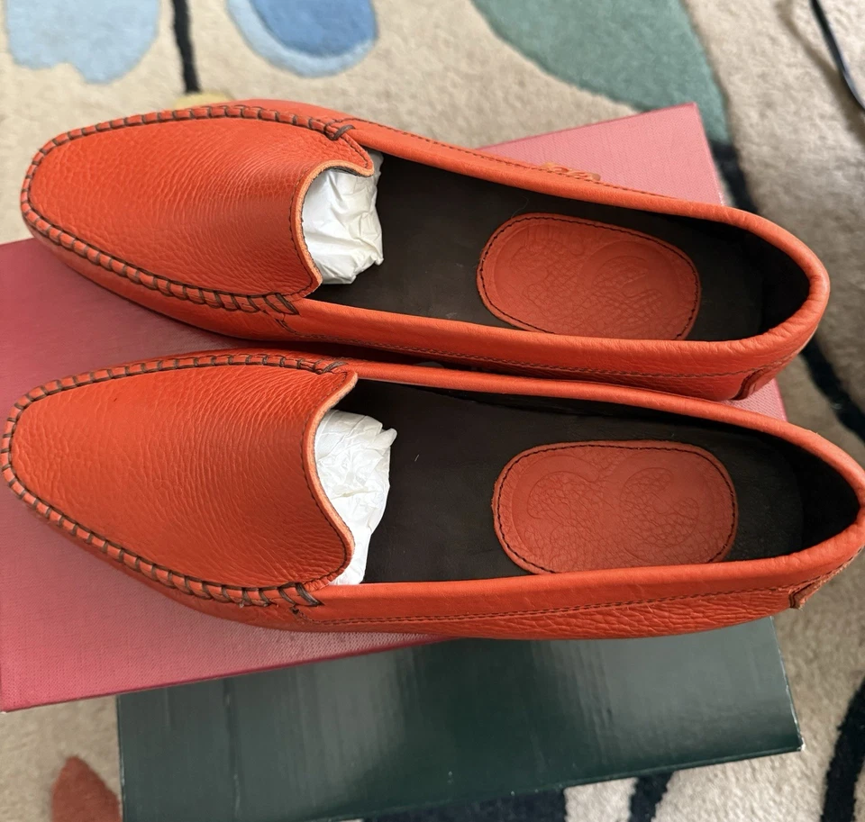 Mocasines deportivos de cuero para mujer Escada talla 40 Foto 2 de 4