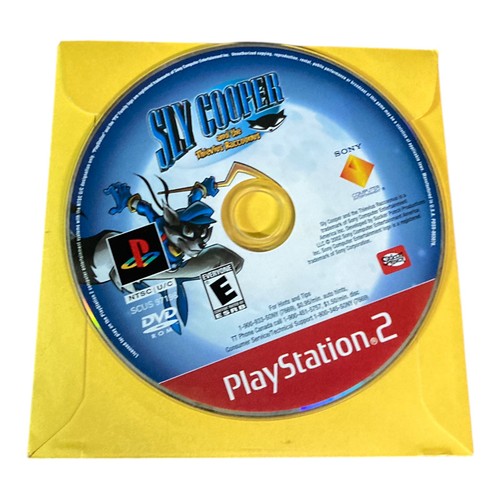 Sony PlayStation 2 PS2 Disc Only Sly Cooper and the Thievius Raccoonus 2002 GH