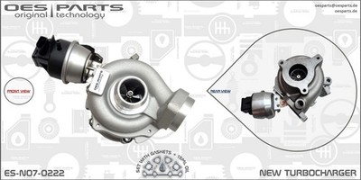 Lader Aufladung Produktlinie OES-PARTS OES PARTS ES-N07-0222 NEW für BMW 3er E46