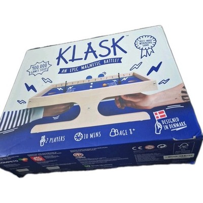 KLASK Board Game An Epic Magnetic Battle! 2-player Party Game For Kids & Adults!