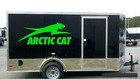 Arctic Cat Trailer Snow Decal / Green / 50" Huge Vinyl Vehicle Graphic Decal