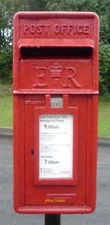 Photo 6x4 Close up, Elizabeth II postbox on Millcross Lane Barlow Postbox c2016
