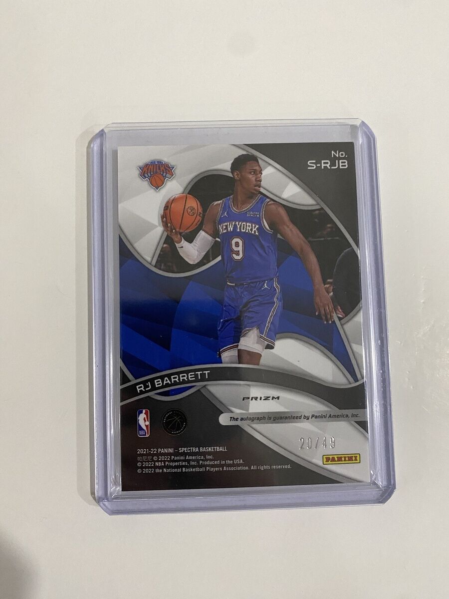 2021-22 Panini Spectra Signatures Astral Prizm /49 RJ 2021-22 Panini Spectra Signatures Astral Prizm /49 RJ