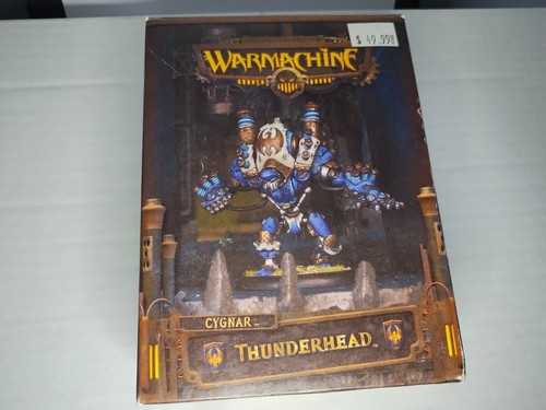 Warmachine Cygnar Thunderhead Metal Hordas Heavy Warjack NiB NUEVO - Imagen 3 de 3