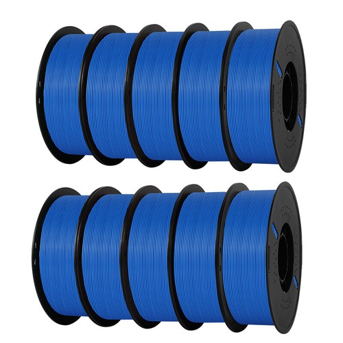 Lote de carretes de filamento de impresora 3D mate Kingroon 10 kg PLA PETG de alta velocidad - Imagen 11 de 76