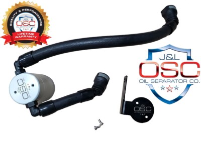 J&L OSC Oil Separator Fits 2020-2022 Ford Mustang GT500