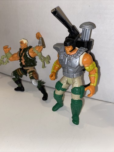 Vintage GI Joe Extreme Lieutenant Stone 4.25" Figure Hasbro Lot Of 2 LT. Stone - Picture 9 of 12