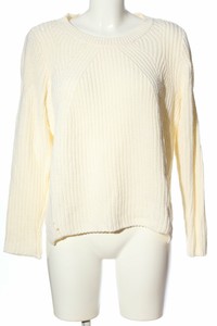 H\u0026M Maglione intrecciato bianco sporco stile casual Donna Taglia IT 44 |  eBay