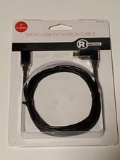 New 6 Ft 1.82M Micro USB Extension Cable Gold Plated Radioshack