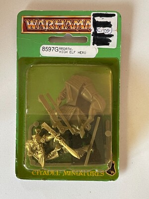 Ardath, High Elf Hero | Warhammer The Old World | OOP Metal Elves Blister