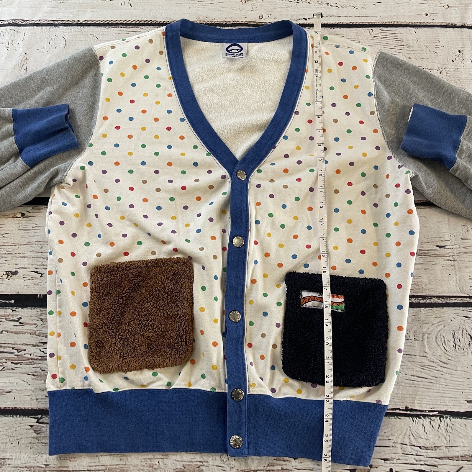 Devil Nut Under Red Flag Michael Sweater Size XL … - image 11