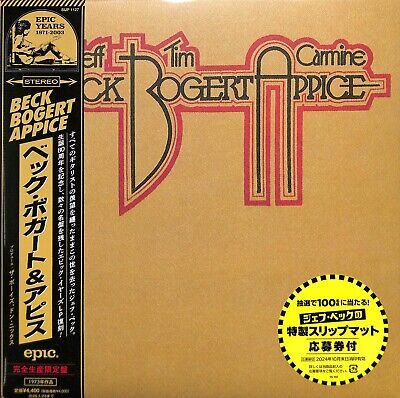 BECK, BOGERT & APPICE Beck, Bogert & Appice (LP) (12 inches BECK, BOGERT & APPICE Beck, Bogert & Appice (LP) (12 inches