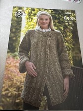King Cole Aero knitting pattern 3002 