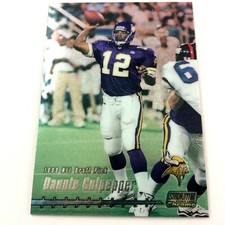 Daunte Culpepper 1999 Stadium Club Chrome Rookie Card #119 Minnestoa Vikings . rookie card picture