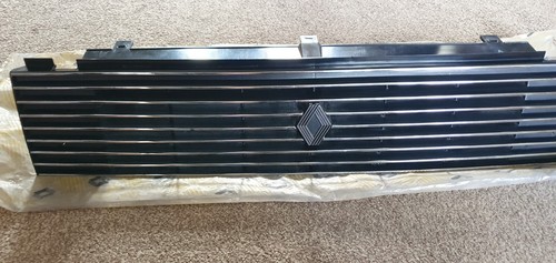 NUEVO Renault 9 1981-85 Fase 1 Cromo Parrilla del radiador delantero GENUINE 7700750089 ♻ - Imagen 7 de 12
