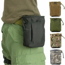 Tactical Molle Utility Drop Dump Pouch Military Hunting Gun Ammo Bag Heavy Duty