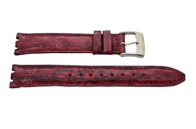 CONSUL SWISS -   15 MM x 14 MM - GENUINE LEATHER - NOS WATCH STRAP BRACELET BAND