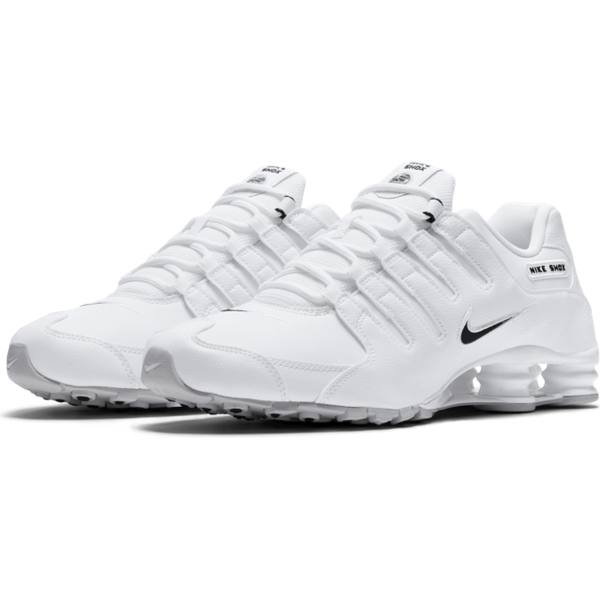 nike shox nz eu black white
