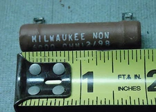 Milwaukee 6800 6.8k Ohm 12W Power Resistor High Wattage NEW USA Wire Wound