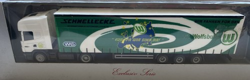 SCANIA 144TL 530 V8 MIT MEGATRAILER SCHNELLEKE LOGISTIK VFL WOLFSBURG TOP RAR - Bild 2 von 2