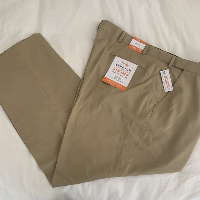 van heusen traveler pants big and tall