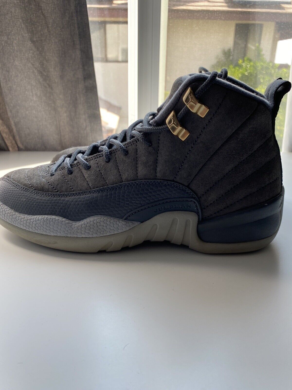 jordan 12 wolf grey (size 6) - Gem jordan 12 wolf grey (size 6) - Gem