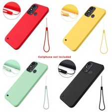 Funda delgada de silicona suave táctil natural de alta resistencia para teléfono celular ZTE Blade A53