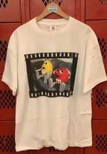 Vintage 1996 M&M Studios Mars Candy Chocolate Promo TEE Single Stitch Size XL