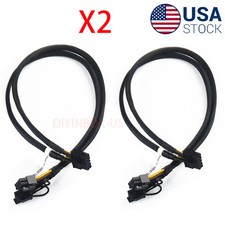 X2 10pin to 8 8pin Power Adapter Cable for HP Proliant DL380 G9 and GPU 63cm US