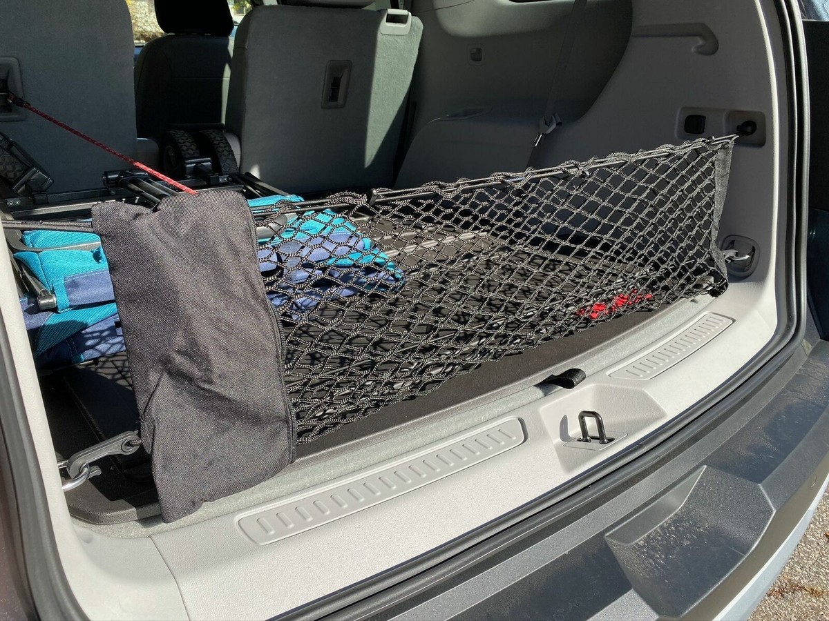 Envelope Style Trunk Cargo Net For GMC Acadia 2007-2016 – CHUSYYRAY – Black