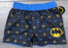 Batman Swim Trunks 18 Months DC Comics Board Shorts Swimwear Fun Kids Gift