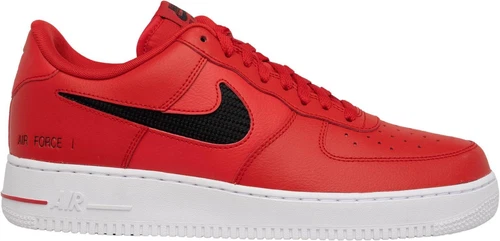 Nike Air Force 1 '07 LV8 Cut Out Swoosh - University Red