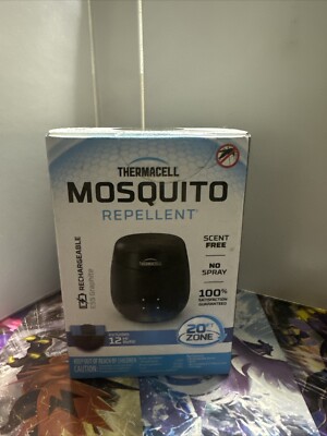 Thermacell Mosquito Repellent E55L Rechargeable Repeller, Patio Shield 20 