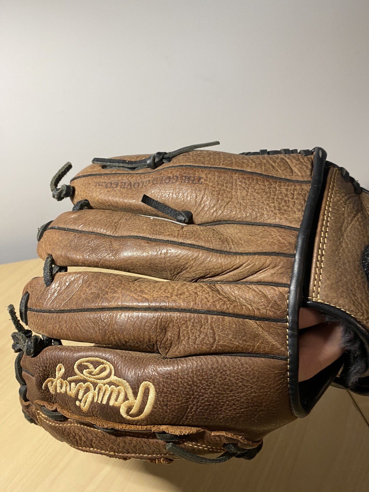 Gant De Baseball Rawlings RBG36DB – 12,5 Pouces – Marron – Pour Droitier – Occasion