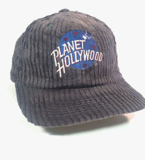 Planet Hollywood Corduroy Hat SnapbackVintage 1995 Very Rare NEW